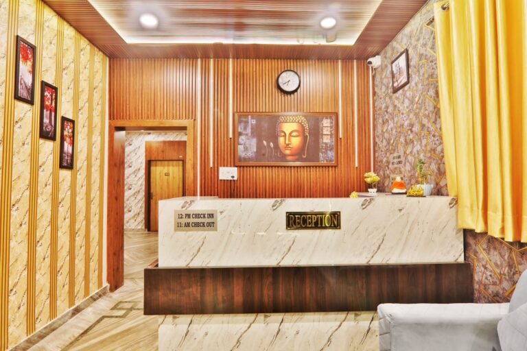 Reception at Hotel Kasol Heritage Lucknow